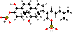 5β-Cholestane-3α,4α,11β,21-tetrol 3,21-disulfate